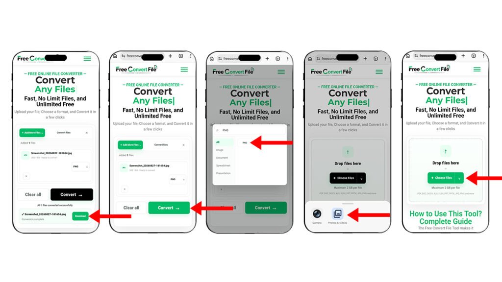 Convert JPG to PNG File